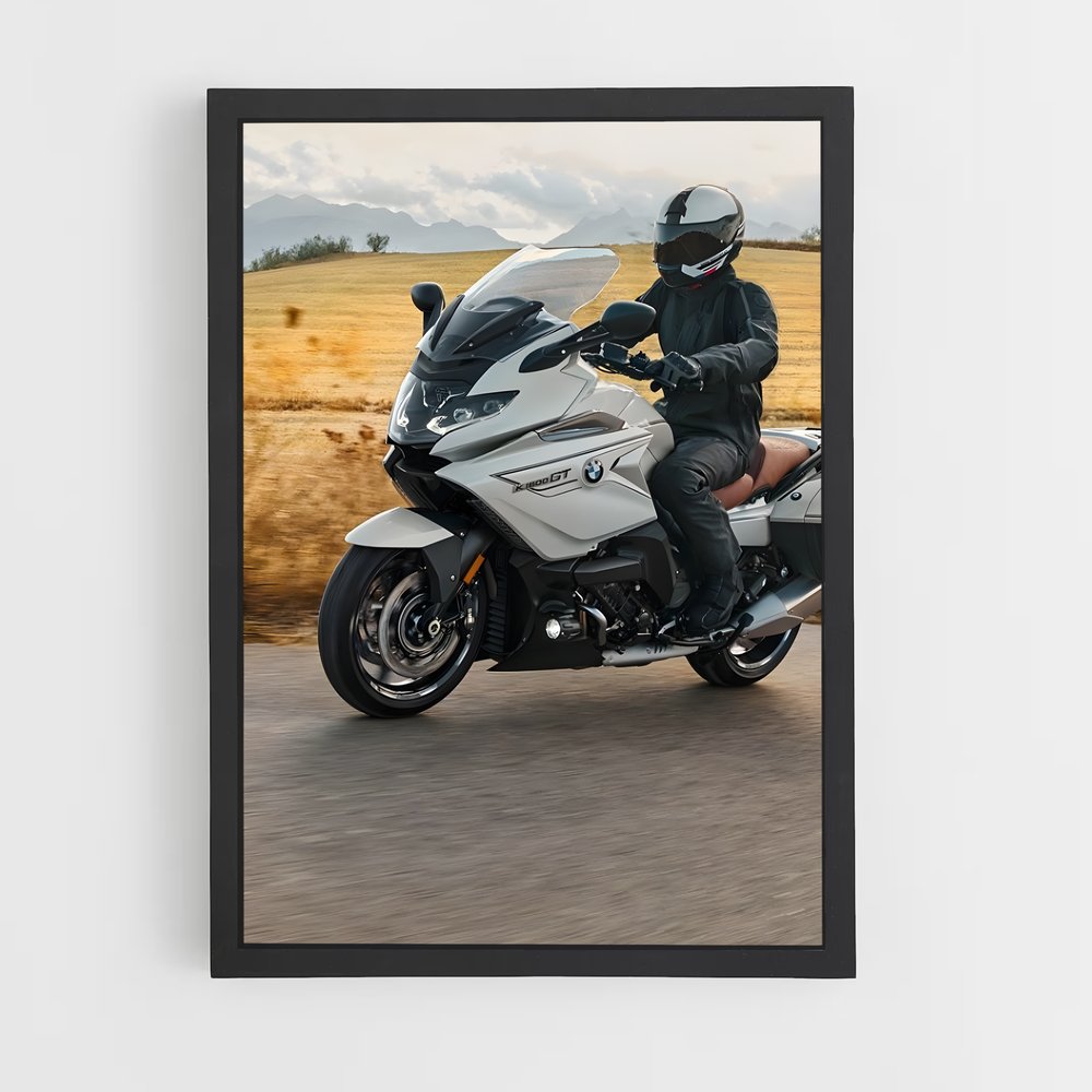 Poster Moto Silver Adventure – affiche BMW Motorrad (vue 2)